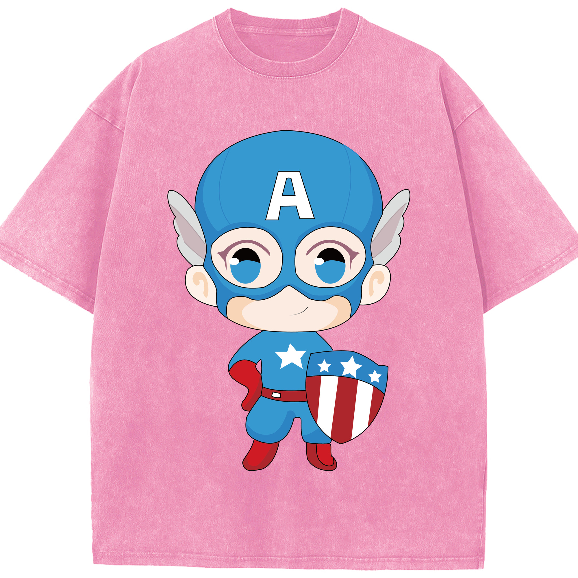 （画像用） アベンジャーズ The Avengers 綿100% ヴィンテージ風 半袖Tシャツ（フロントプリント）